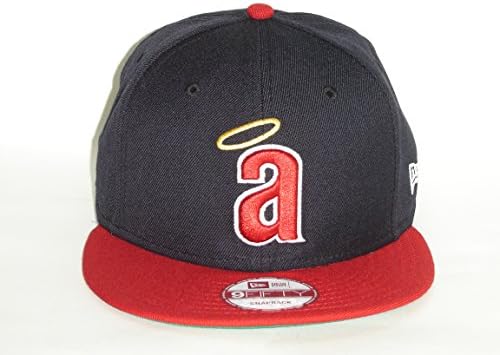 New Era 9Fifty MLB Los Angeles Angels 2Tone Blue/Red Snapback - A1599