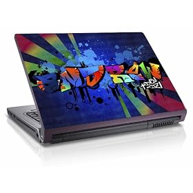 Genuine "Funky Names-Niko" Laptop Protective Skin. Unique decal for 10'2 Inch Laptop.