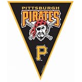 Lets Party By Amscan Pittsburgh Pirates Baseball Pennant Banner