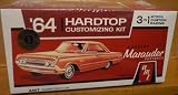 #6022 AMT '64 Mercury Marauder Fastback Hardtop Customizing Kit 1/25 Scale Plastic Model Kit,Needs Assembly