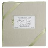 SwaddleDesigns Organic Ultimate Receiving Blanket - Kiwi