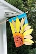 The Tallest Sunflower Regular Size Applique Flag