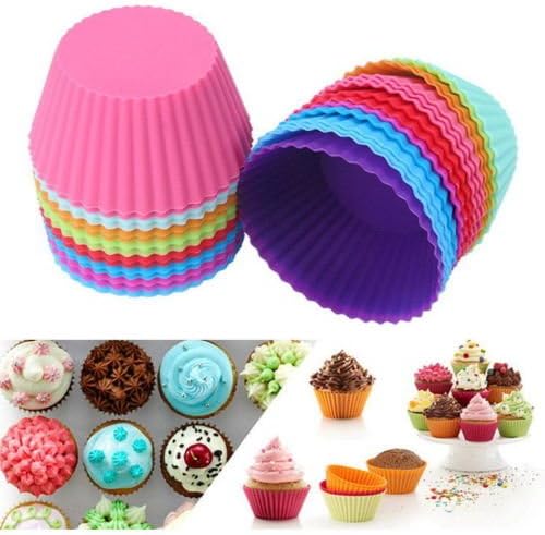 Silicone Soft Round Cake Muffin Chocolate Cupcake Liner Baking Cup Mold
