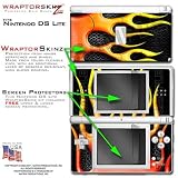 Metal Flames WraptorSkinz Skin kit fits Nintendo DS Lite (DS LITE NOT INCLUDED)