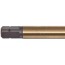 Dormer EX006H Powdered Metal Steel Spiral Flute Threading Tap, Gold Oxide Finish, Round with Square End Shank, Modified Bottoming Chamfer