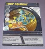 BAKUGAN SEASON 2 BAKUGLOW PAPER ABILITY CARD TRAP SQUASH 38/48n