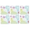 Portmeirion Crazy Daisy Coasters, Set of 6