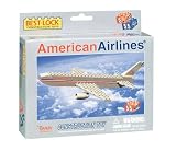 Best Lock American Airlines Building Block Airplane Kit
