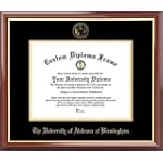 University of Alabama at Birmingham Blazers - Embossed Seal - Mahogany Gold Trim - Diploma Frame