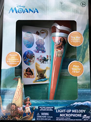Moana Disney Light-up Melody Microphone