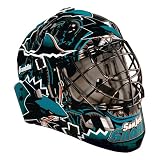NHL Team SX Comp GFM 100 Youth Goalie Face Mask (Sharks)
