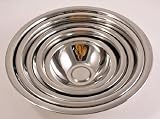 NEW Set of 5 Stainless Steel Mixing Bowls Kitchen TOOLS