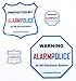 (1) AlarmPolice® Aluminum Security sign for Homes and Business