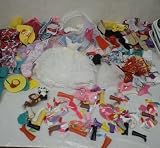 Huge Lot of 1980s + 1990s Barbie Clothing & Accessories (Approx. 200 Pieces), with Case