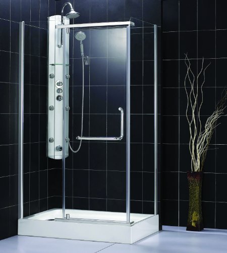 Dreamline PANORAMA Semi-Frameless Shower Enclosure 34 X 34 X 76 3/4