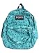 Jansport Superbreak Backpack Blue with Hearts, Skulls and Stars