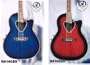 Acoustic Electric Cutaway, Wine Red