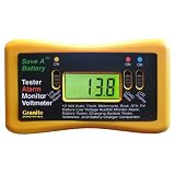 Save A Battery 1295 12-Volt Battery Alarm Monitor with Load Tester and Voltmeter by Save A Battery