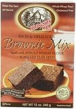Hodgson Mill Brownie Mix with Whole Wheat Flour & Milled Flax Seed, 12-Ounce Units (Pack of 6)