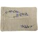 Lavender Sprigs Hand embroidered purse tissue holder cover