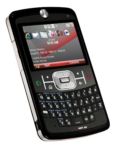 51jdWpOsxGL Motorola Q9c PDA with Windows Mobile 6.0, 1.3 Megapixel Camera   Blue tooth Capable   (Black) 1XEVDO CDMA 2000 for Verizon Network (No Contract Required   A P E X GLOBAL WIRELESS)