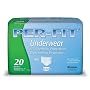 Per-Fit Protective Underwear, Medium, 20 Underwear (Pack of 4)