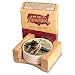 American Expedition Set of 4 Stone Coasters (Grizzly Bear)