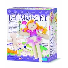 Doll Making Kit - Fairy Ages 5+ - Childs Creative Activity Kit - Childrens Arts & Crafts Educational Toy