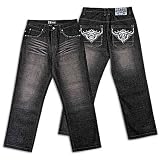 Southpole - Southpole Men's Sndbst and Whskrs Jn w/ Emb Detail