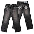 Southpole Men's Sndbst and Whskrs Jn w/ Emb Detail