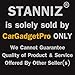 Stanniz(TM) Keychain + Yellow Bat Anti Theft Wheel Tire Metal Alloy Stem Valve Cap