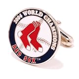 Boston Red Sox MLB Logo'd Special Edition Cufflinks w/Jewelry Box
