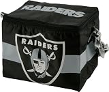 Oakland Raiders Lunch Bag: 6 Pack Zipper Cooler