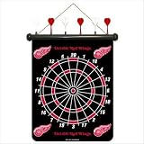 Rico Detroit Red Wings Magnetic Dart Board