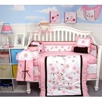 Boutique Dragonflies Garden Baby Crib Nursery Bedding 10 pieces Set **Below Cost Clearence! **
