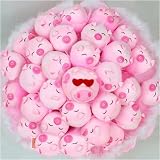 Forever Love Flower Bouquet of Dolls, 1 Love pig & 29 Mimi Pigs