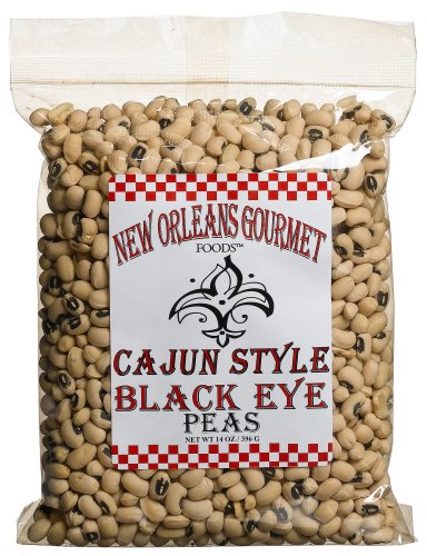 New Orleans Gourmet Foods Black Eye Pea Mix, 14-Ounce Bags (Pack of 5) by New Orleans Gourmet Foods