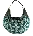 Gucci Handbags (Green) 145764 Horsebit Fur with Leather Trim Hobo Bag REDUCED!!