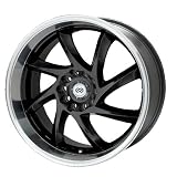 16x7 Enkei WDM (Gunmetal w  Machined Lip) Wheels Rims 4x100 114.3 (428-670-0142GM) by Enkei