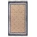 5' x 2'6 Hand-Knotted Endless Knot Tibetan Wool Area Rug