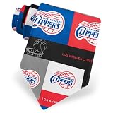 NBA Los Angeles Clippers Block and Play by NBA black polyester ties