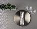 Shimmer Weave Silver Tablecloth 60" X 104" Rectangle