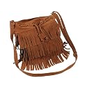 Brown Edging Shoulder Bag