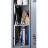 Locker Shelf - White Stacking Locker Shelf by Industrial Wire Products