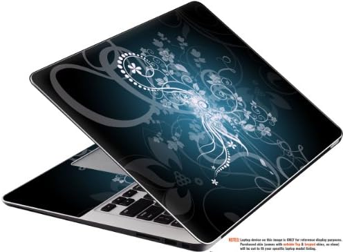 Decalrus - Decal Skin Sticker for Lenovo IdeaPad G510 with 15.6" Screen (NOTES: Compare your laptop to IDENTIFY image on this listing for correct model) case cover wrap LEIdeapadG510_TOP2PCS-46