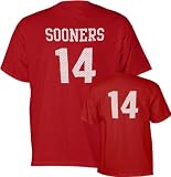 Oklahoma Sooners Youth Cardinal #14 Jersey T-Shirt