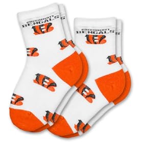 Click here to buy Cincinnati Bengals Infant Socks (2-pack).