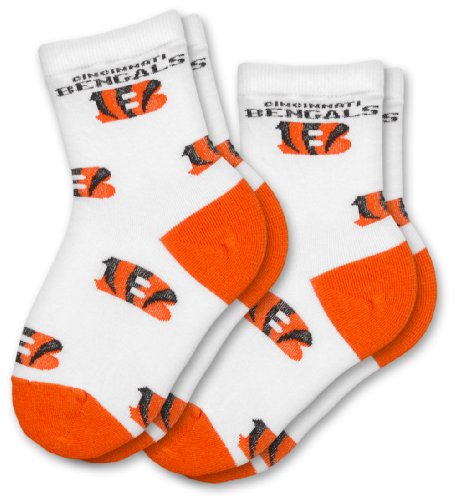 Cincinnati Bengals Infant Socks (2-pack)