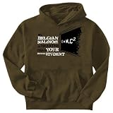 Sweatshirt Brown My Belgian Malinois Is Smater Than Your Honor Student Dog
