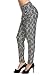 2LUV Women's Abstract Mosaic Print Harem Pants